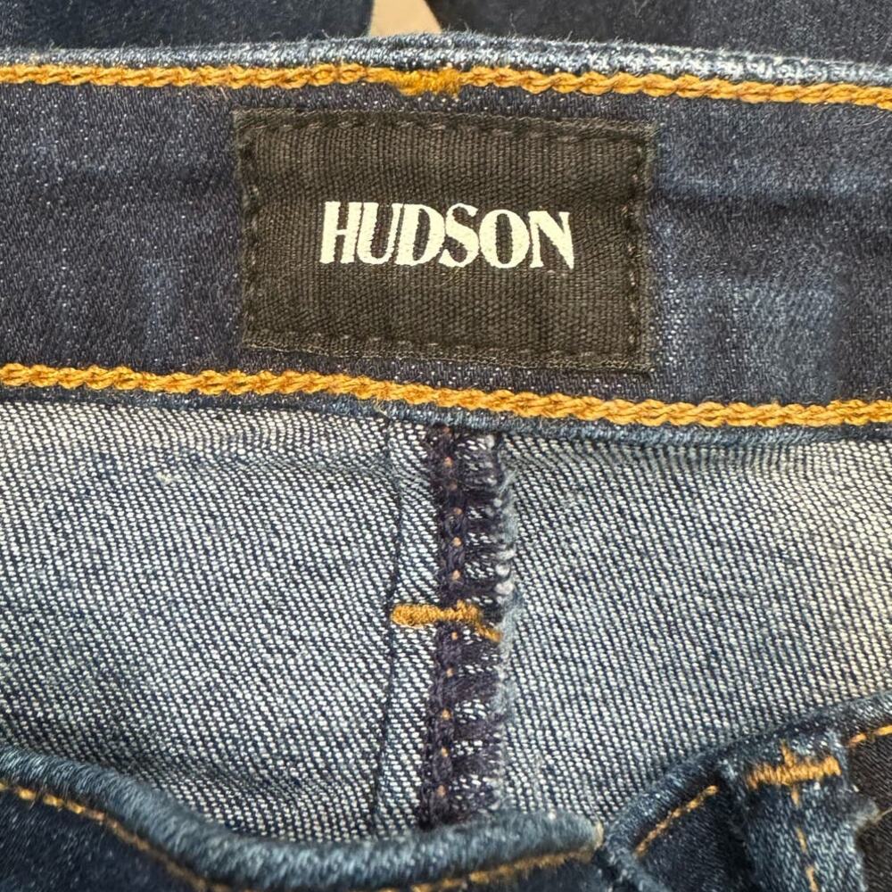 HUDSON $145 Viceroy Knee Length Shorts Dark Wash Size 27 - Picture 9 of 11
